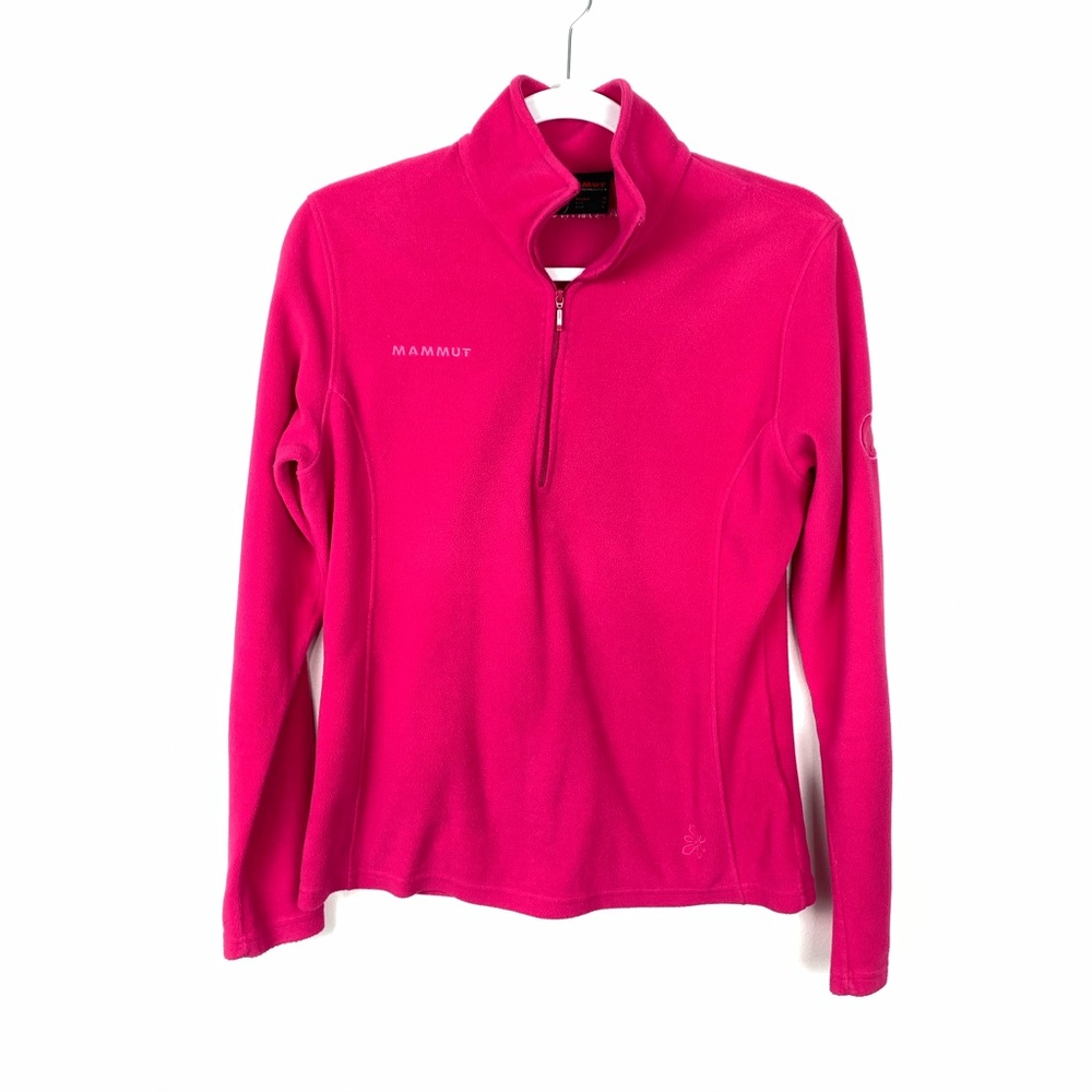 Mammut | Pink 1/2 Zip Fleece Pullover Jacket